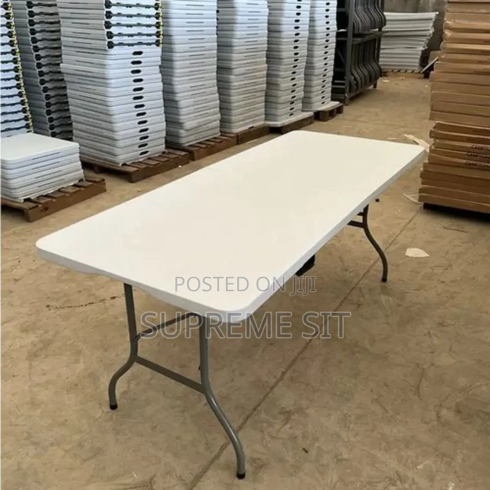 Six Feet Foldable Plastic Table