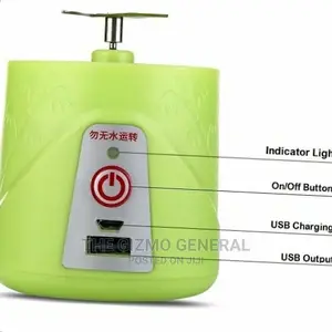 Portable Multi-function USB Rechargeable Juicer Blender - 380ml
