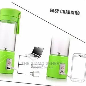 Portable Multi-function USB Rechargeable Juicer Blender - 380ml
