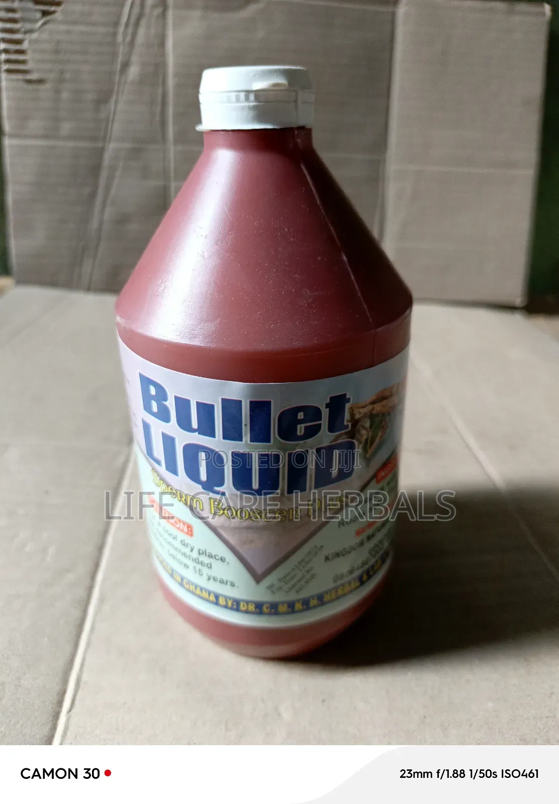 Bullet Liquid Sperm Booster for Men