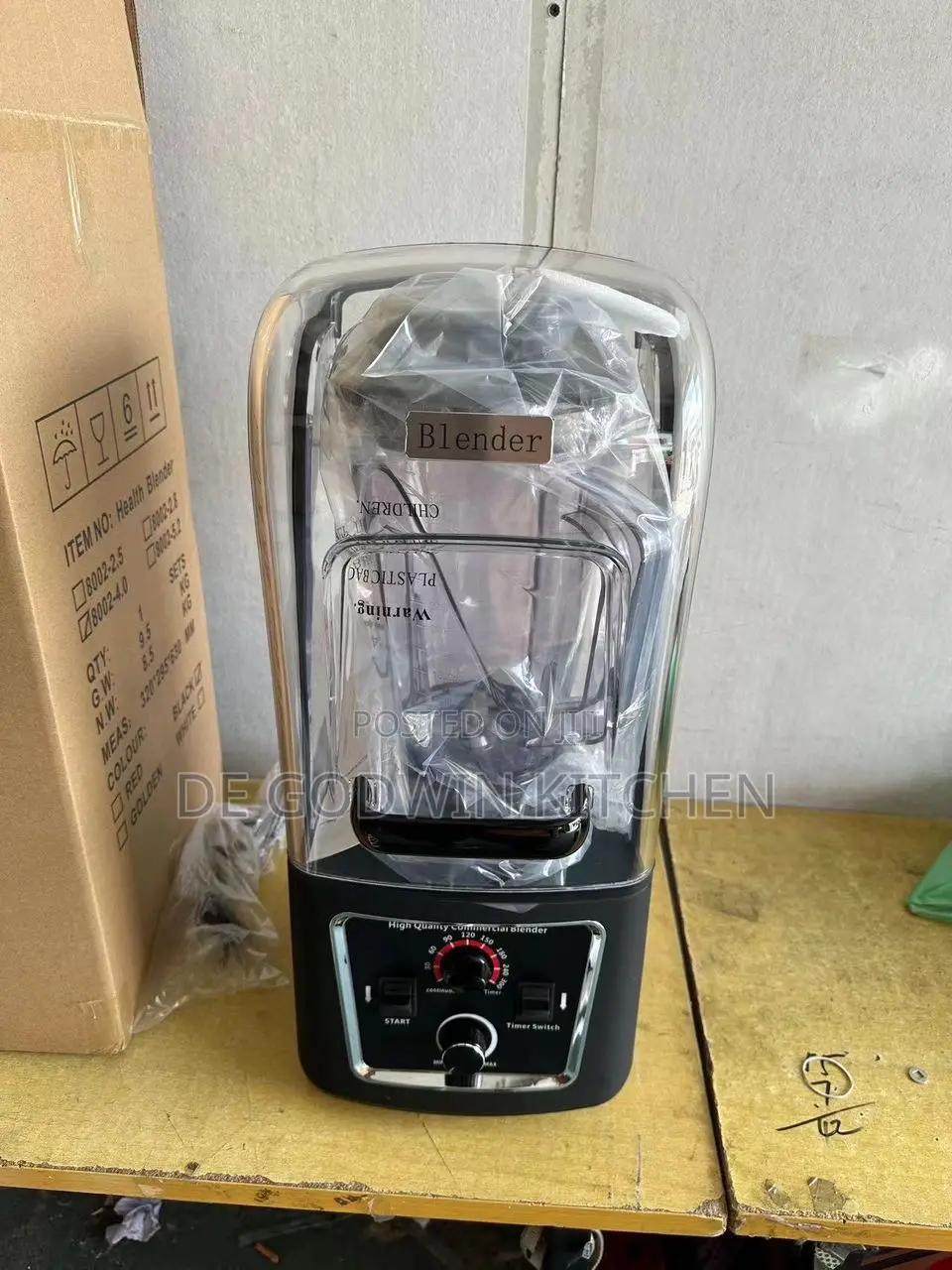 4L Soundproof Blender