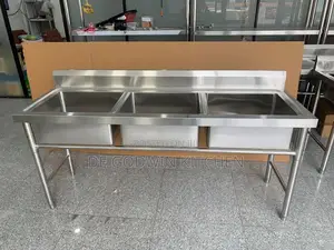 3 Blow Commercial Sink