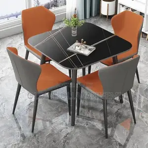 Luxury Dining Set by 4 Chairs