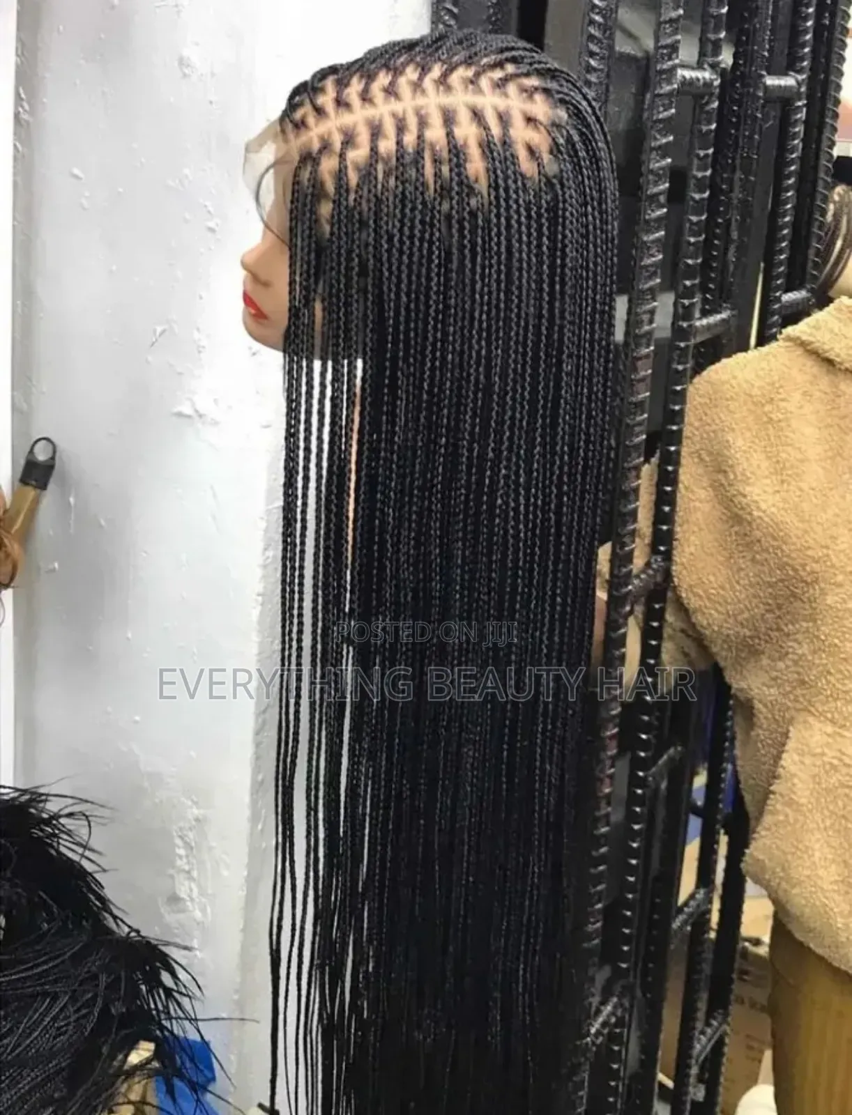 Black Braided Wig