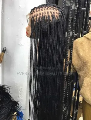 Black Braided Wig