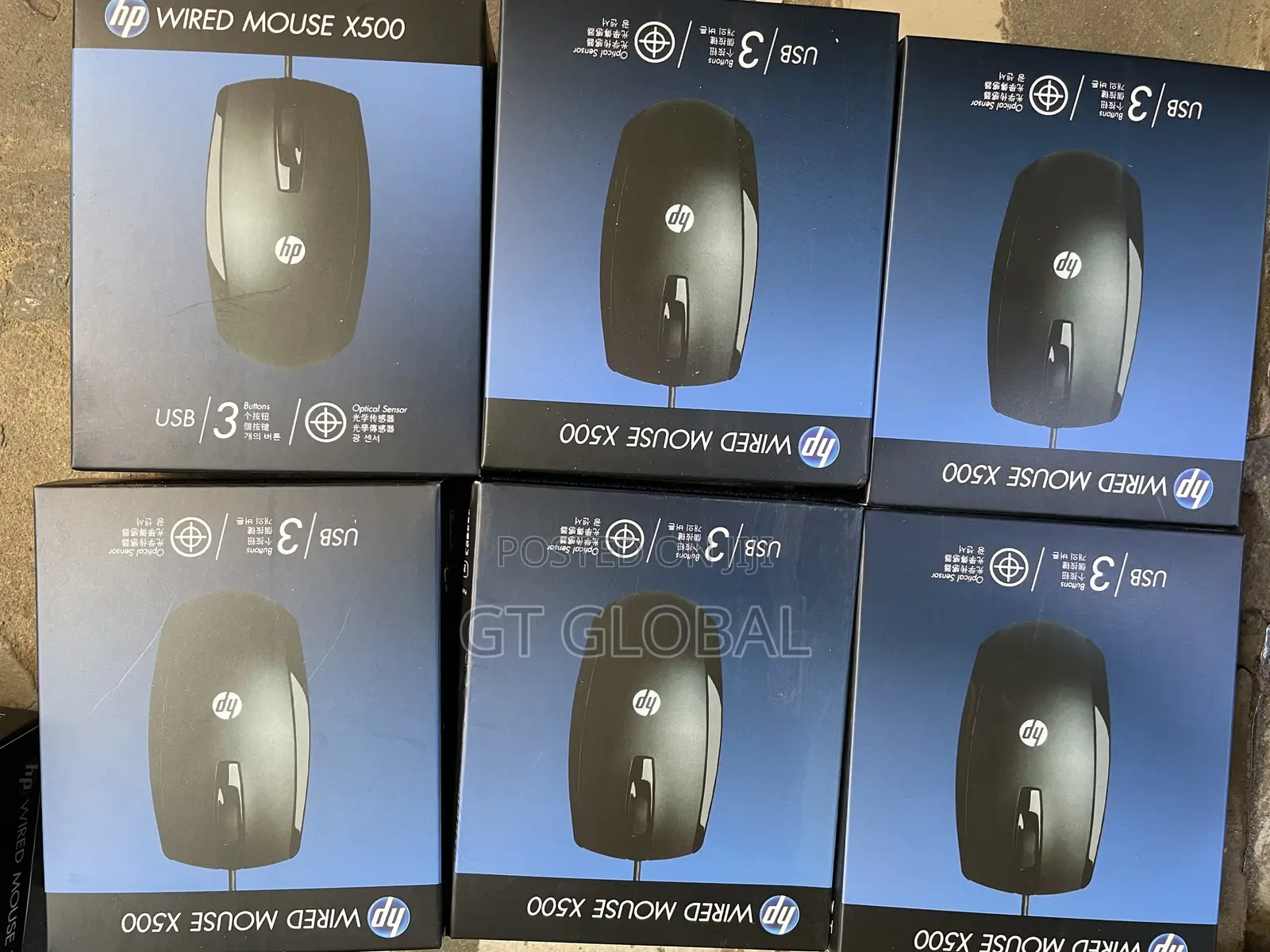 Wired Mouse X500