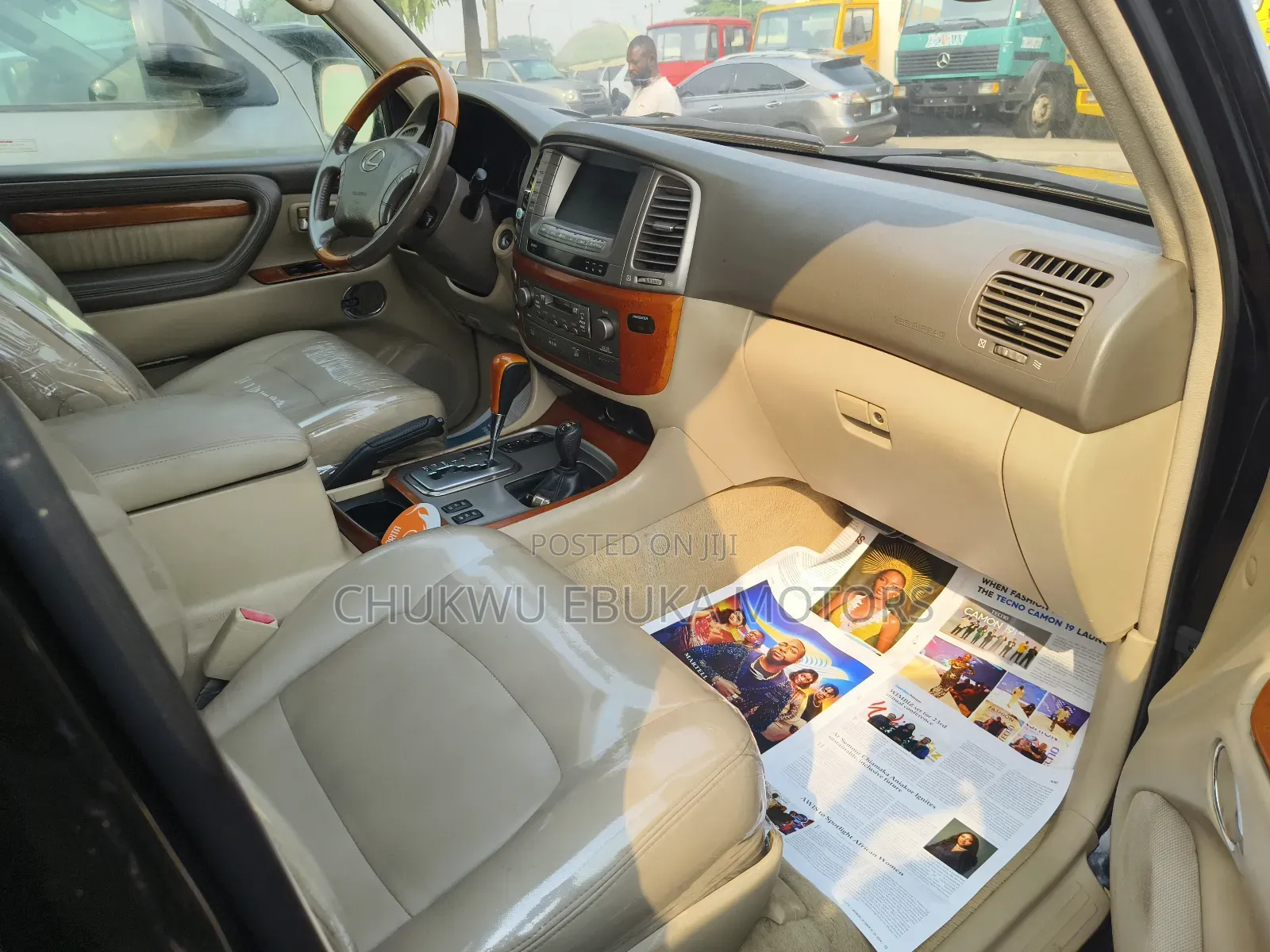 Lexus LX 470 Sport Utility 2006 Black