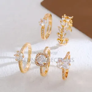 Elegant Adjustable Gold Proposal Ring