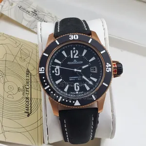 Jaeger-Lecoultre Men Leather Watches