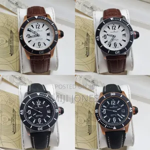Jaeger-Lecoultre Men Leather Watches