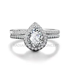 Women Zircon Wedding Ring