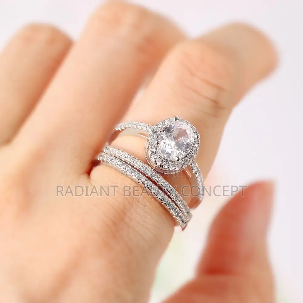 Women Zircon Wedding Ring