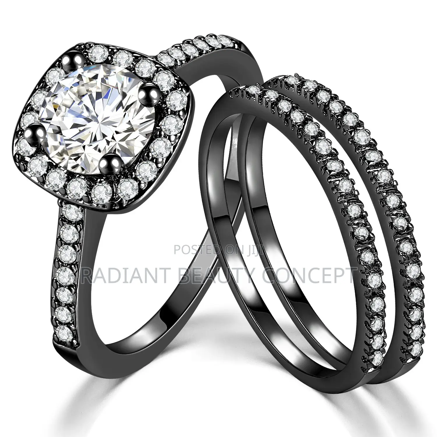 Women Zircon Wedding Ring
