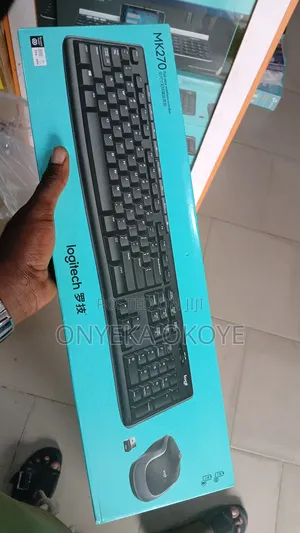 Original Longitech Mk 270 Wireless Keyboard and Mouse