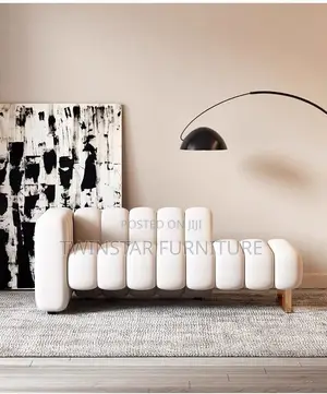 New Modern Luxury Fabric 3 Seaters Sofa Chair