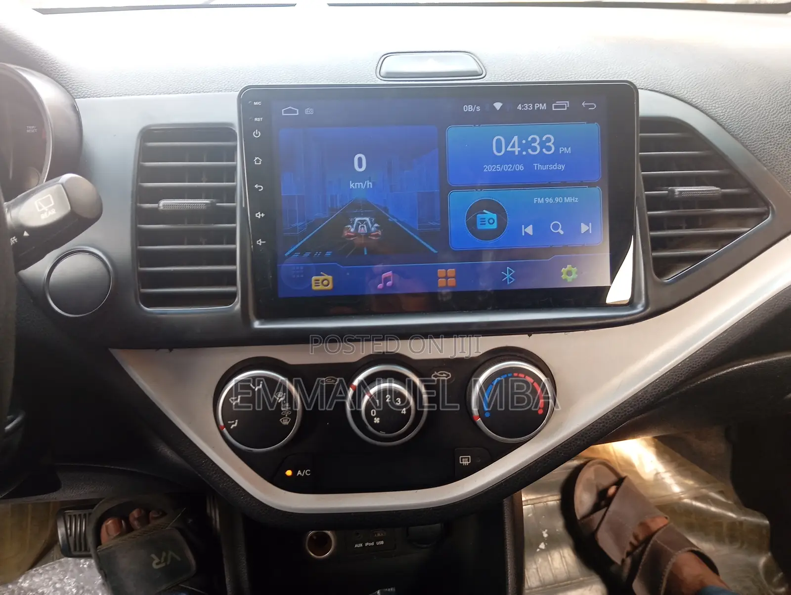Android Screen With Reverse Camera Kia Picanto 2012