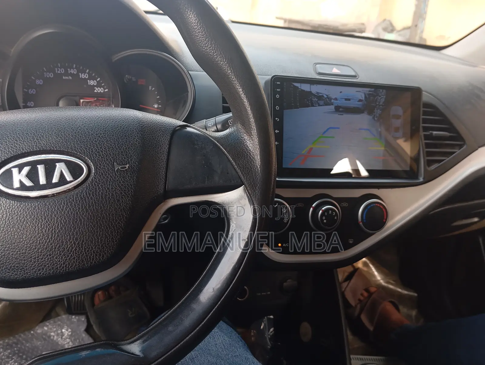 Android Screen With Reverse Camera Kia Picanto 2012