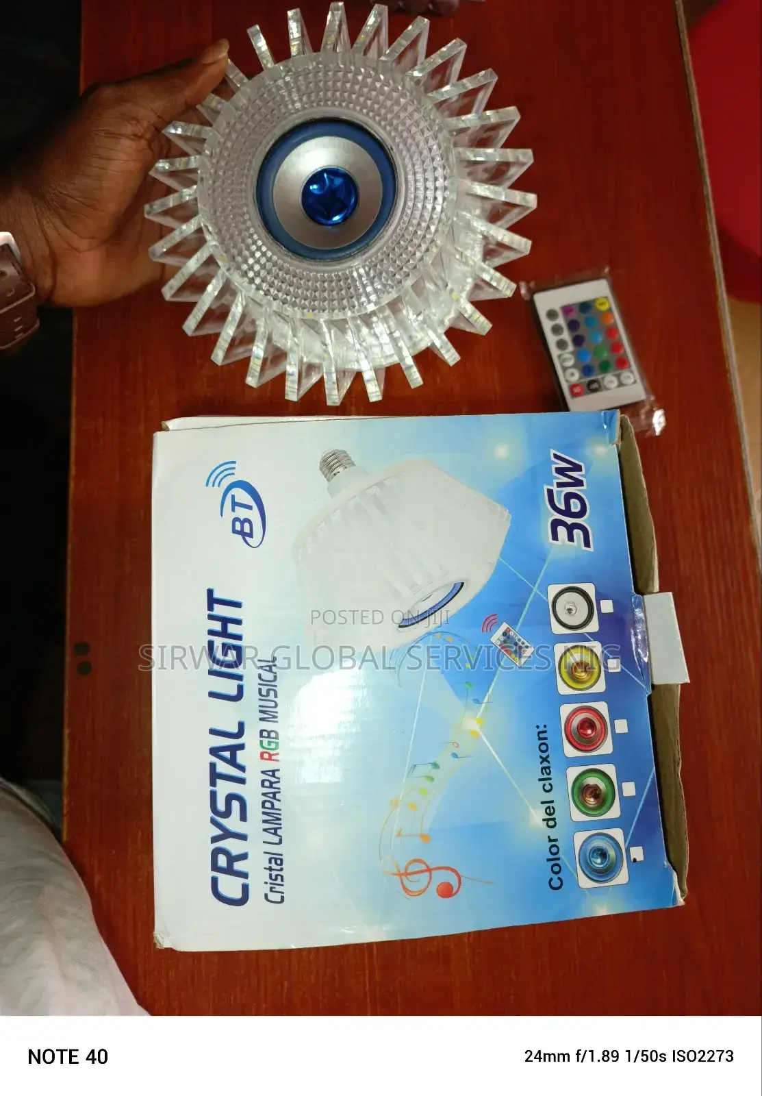 36w Bluetooth Light