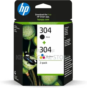 HP 304 Tri-Colour and Black