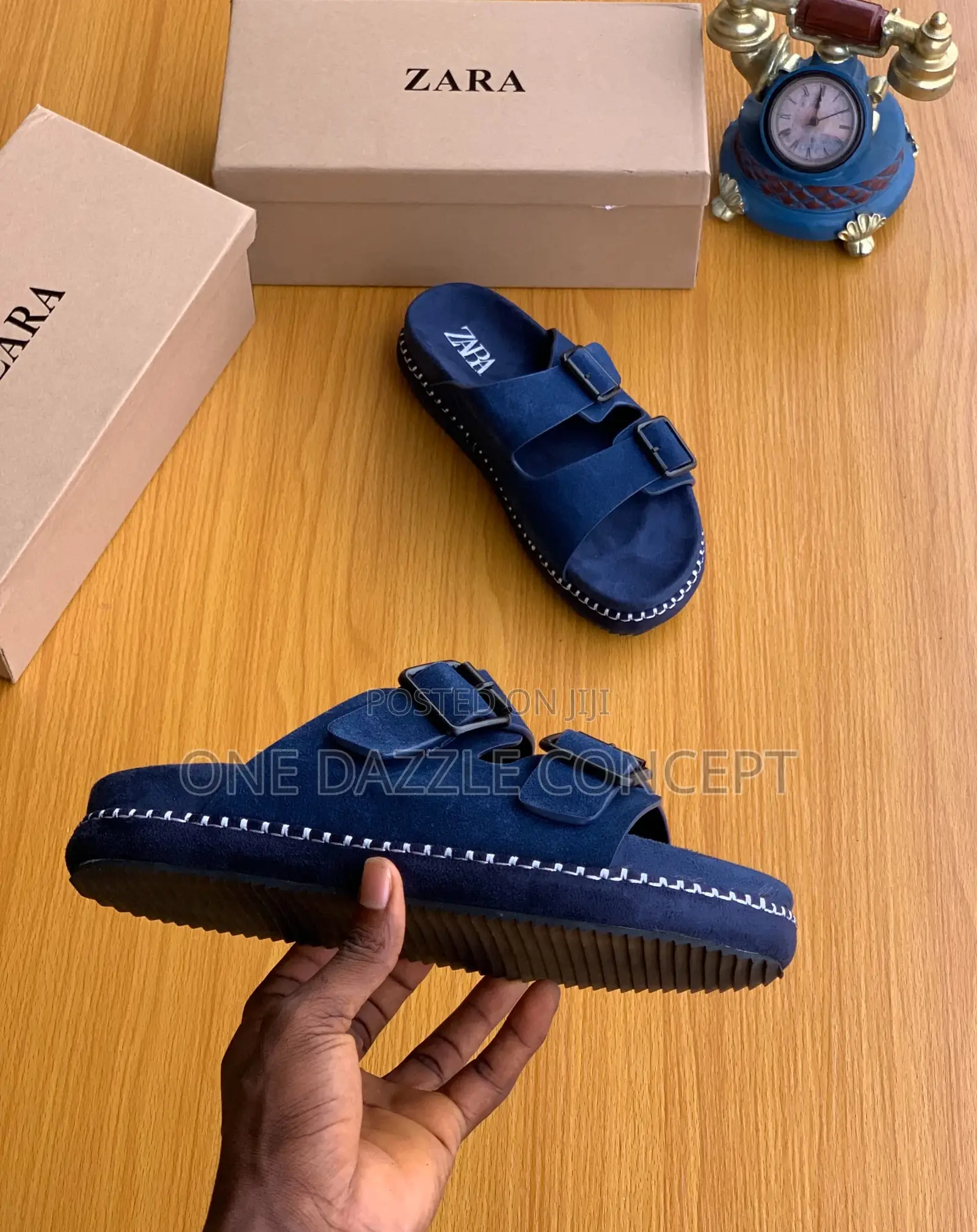 Zara Buckle Leather