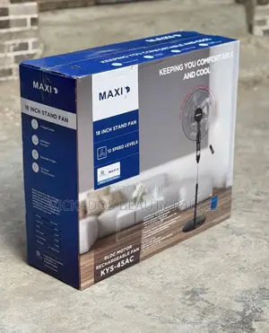 Maxi Rechargeable Fan 18 Inches