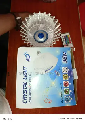 Bluetooth Drop Light+Mp3 36w Available
