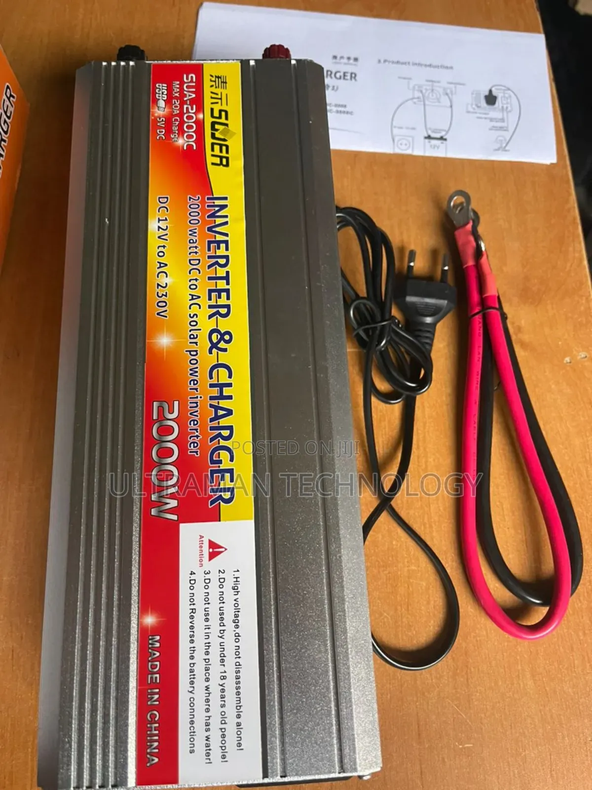 2000watts (2kva) Inverter With Charger
