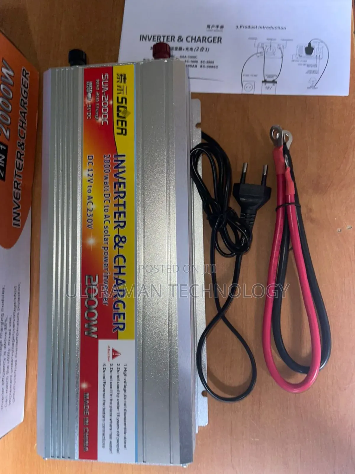 2000watts (2kva) Inverter With Charger