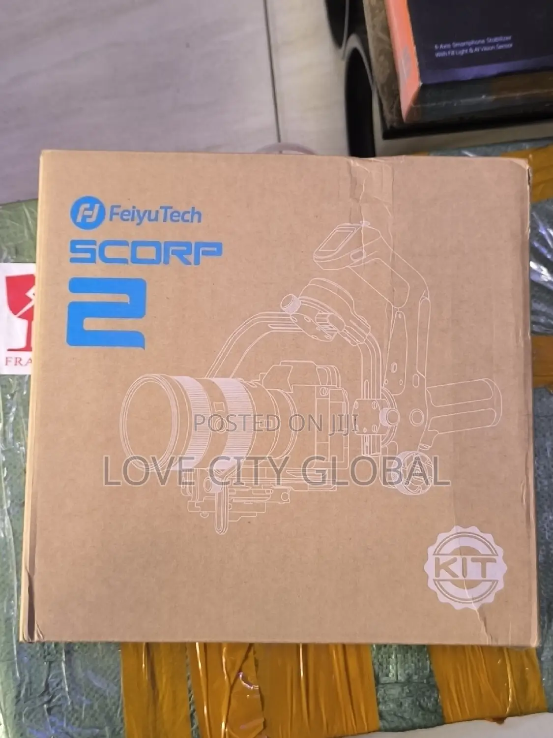 Feiyutech Scorp 2 Kit Camera Gimbal in-Built A.I Tracker