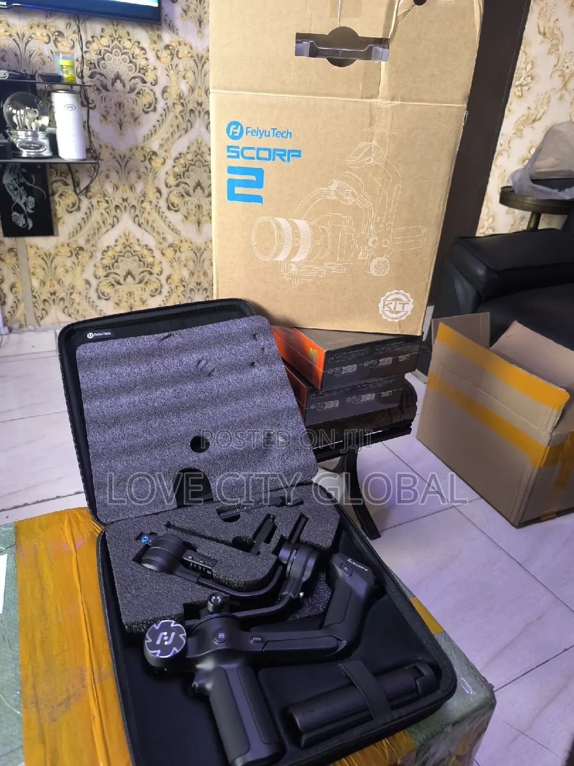 Feiyutech Scorp 2 Kit Camera Gimbal in-Built A.I Tracker