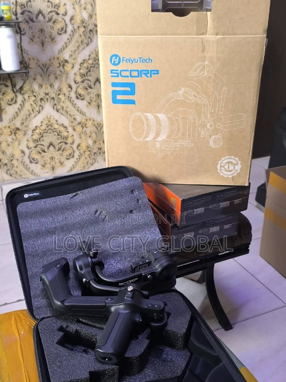 Feiyutech Scorp 2 Kit Camera Gimbal in-Built A.I Tracker