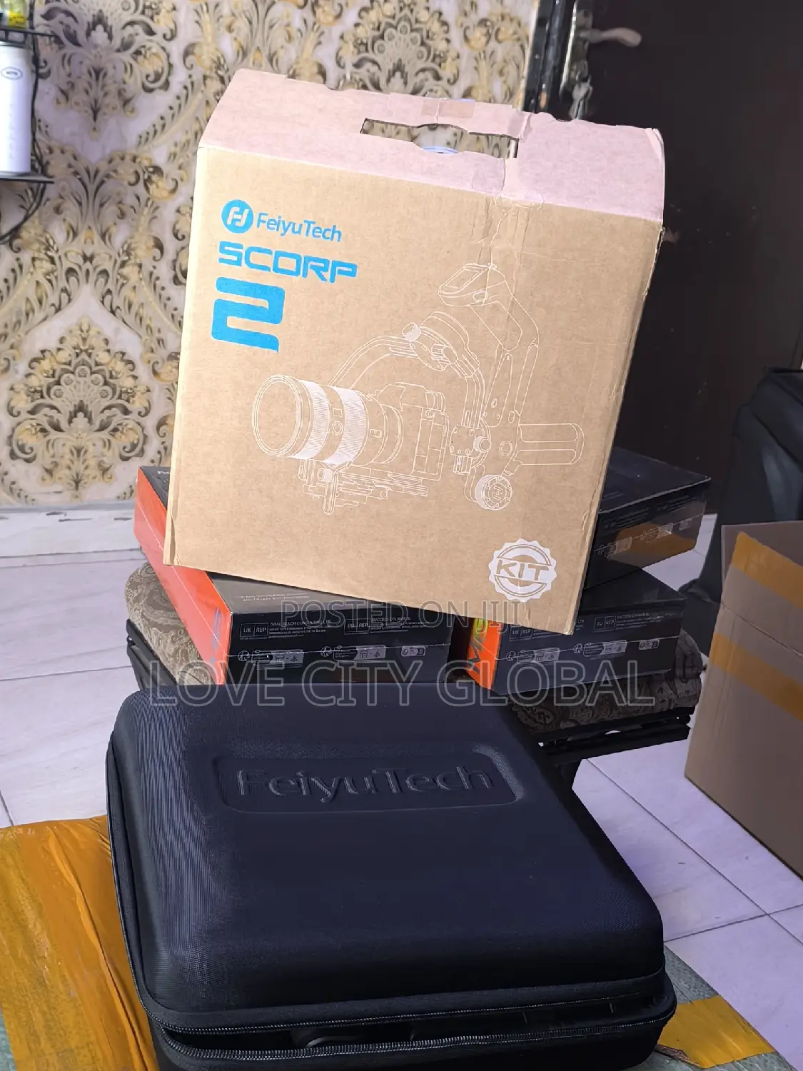 Feiyutech Scorp 2 Kit Camera Gimbal in-Built A.I Tracker
