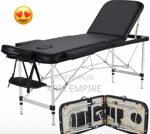 Foldable Massage Bed For Spa, Microblading And Tattoo