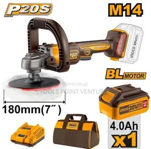 INGCO 20V Brushless Cordless Polisher/Buffing Machine.
