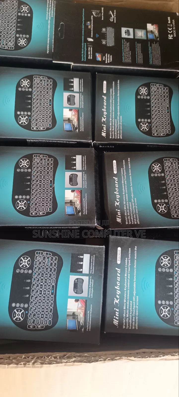 Mini Wireless Keyboard for TV and Tablet
