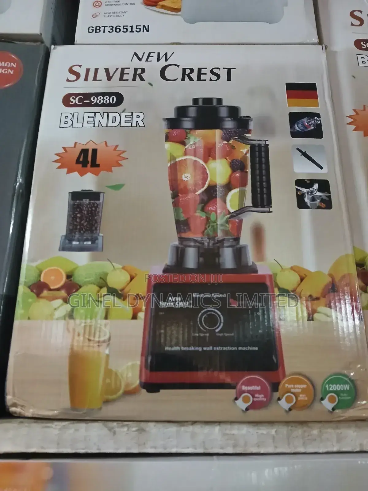 Commercial Blender for Crushing Hard Nuts