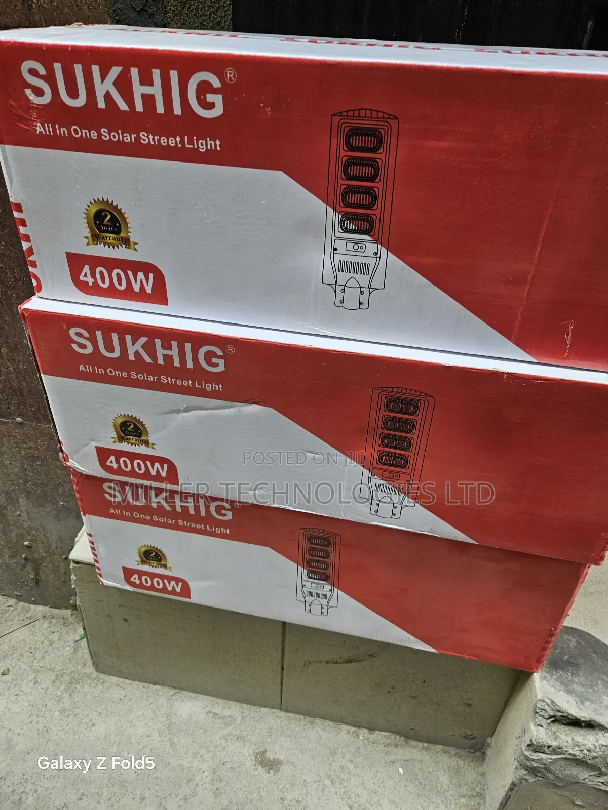 Sukhig 400W Solar Street Light