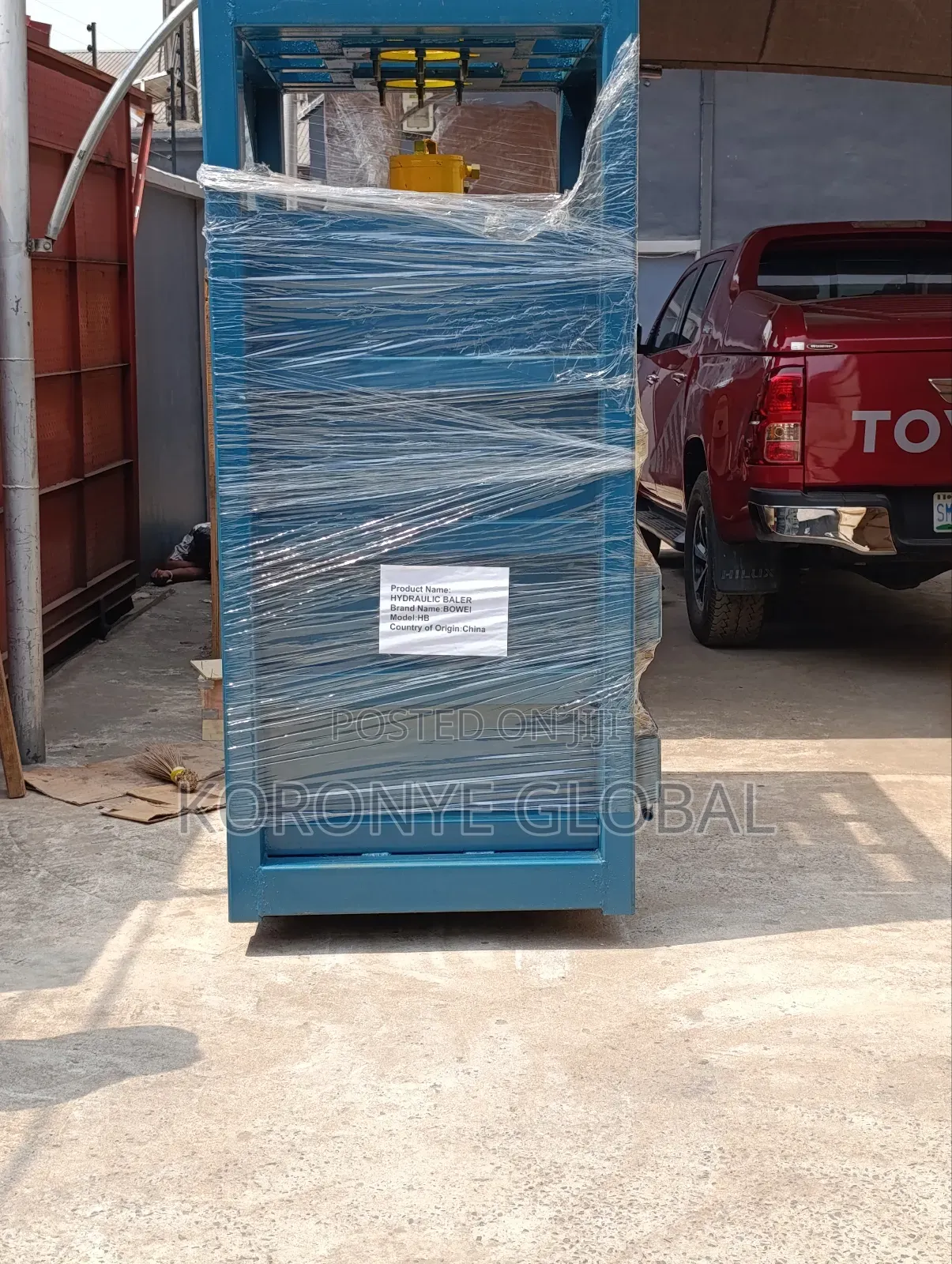 Hydraulic Bailing Machine
