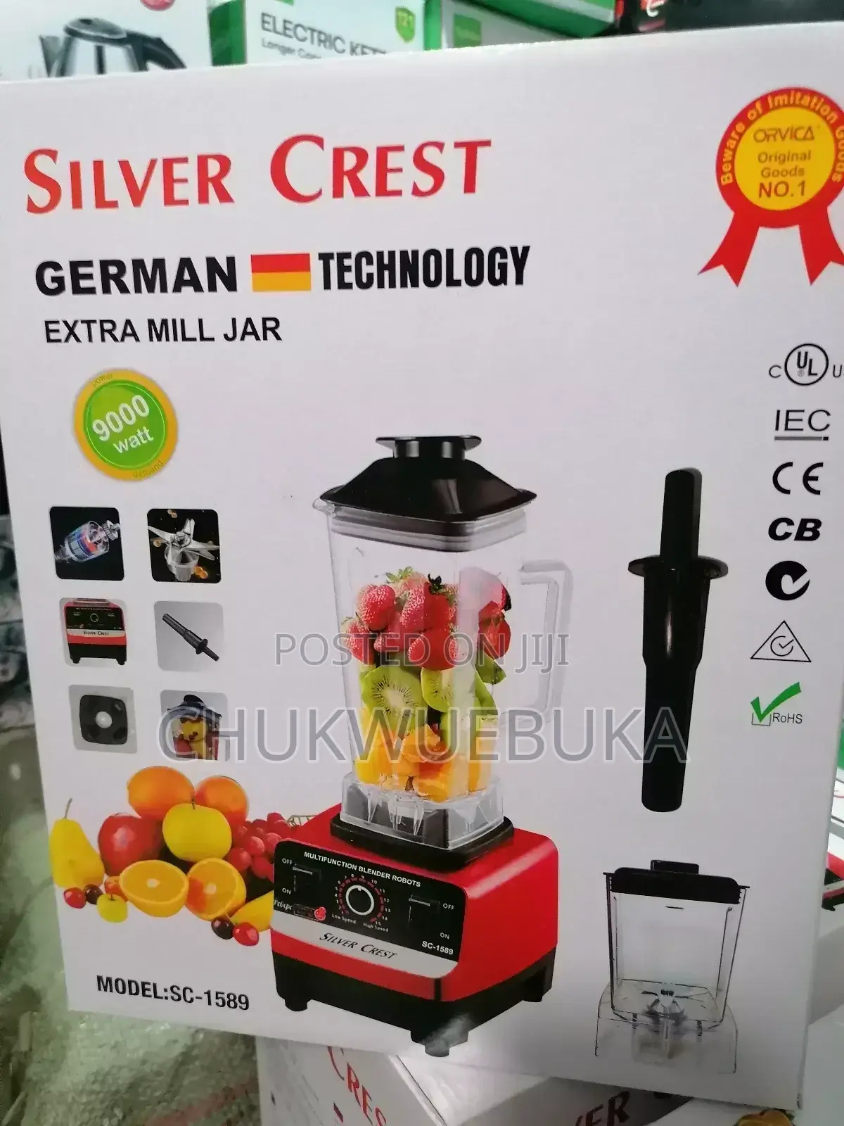 9000wax Silvercrest Blender