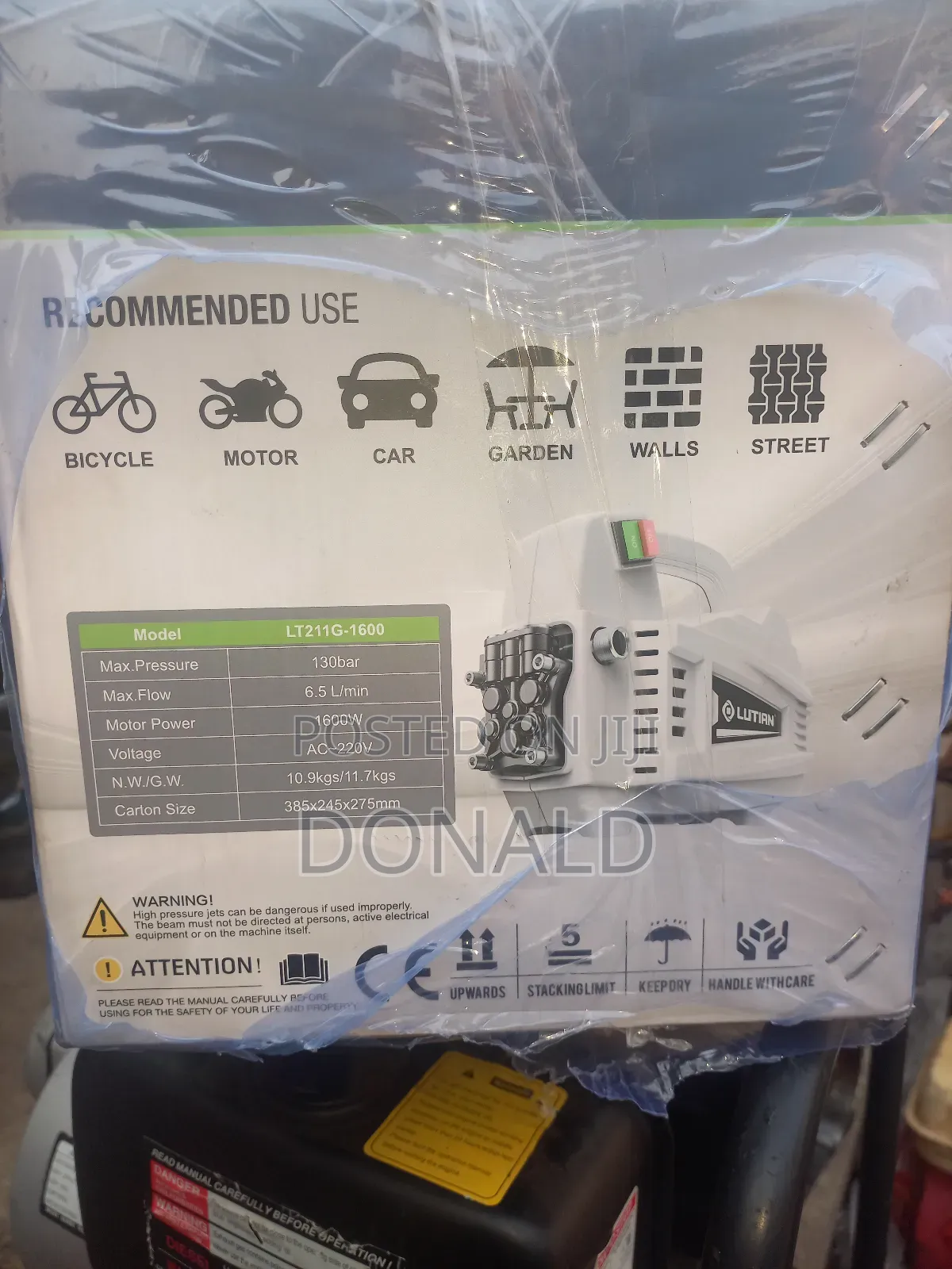Electric High Pressure Washer