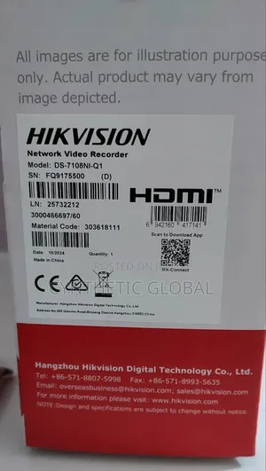 Ds 7108ni Q1 Hikvision 8ch NVR Non Poe