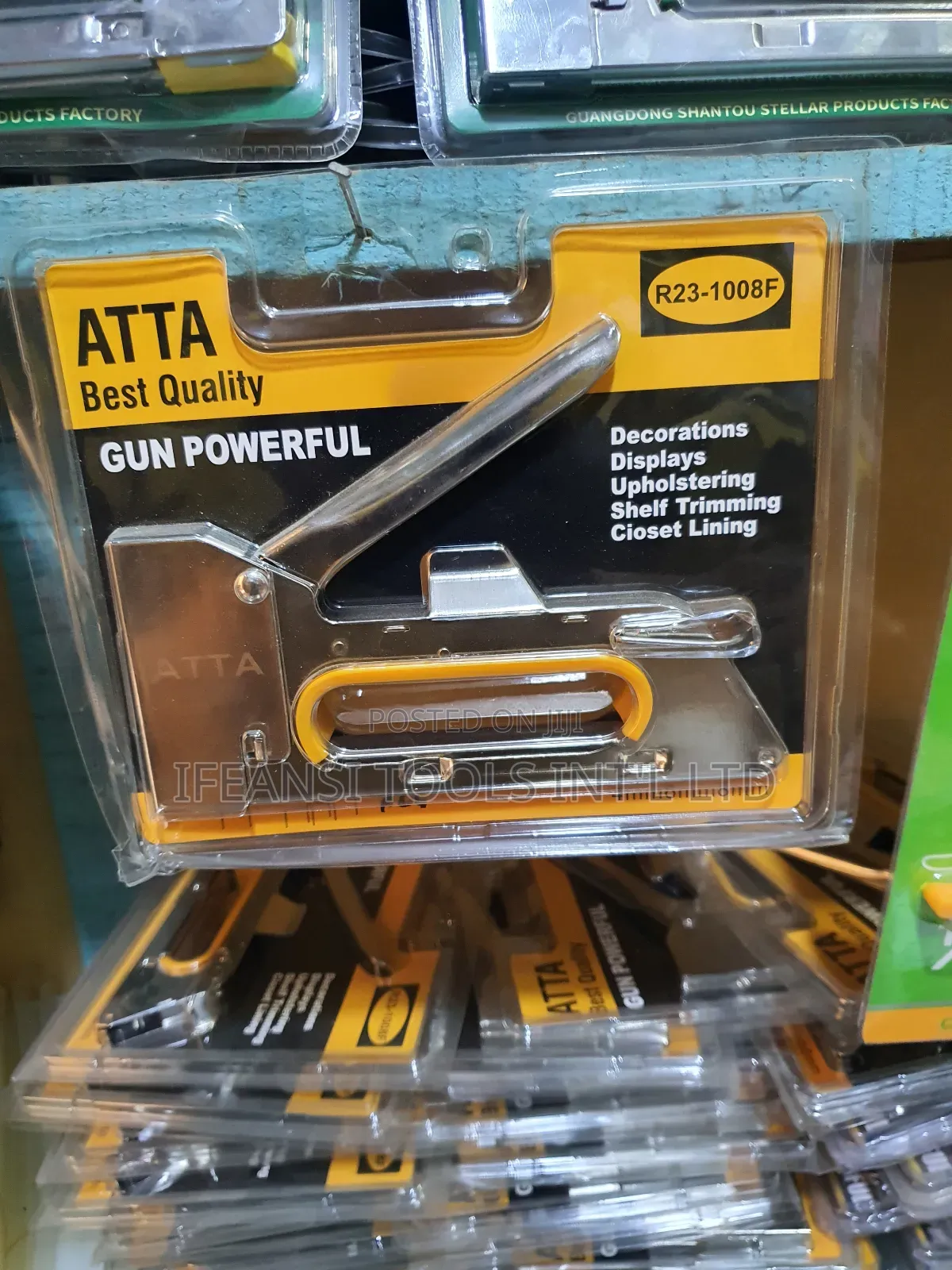 Gun Tacker for Sealing