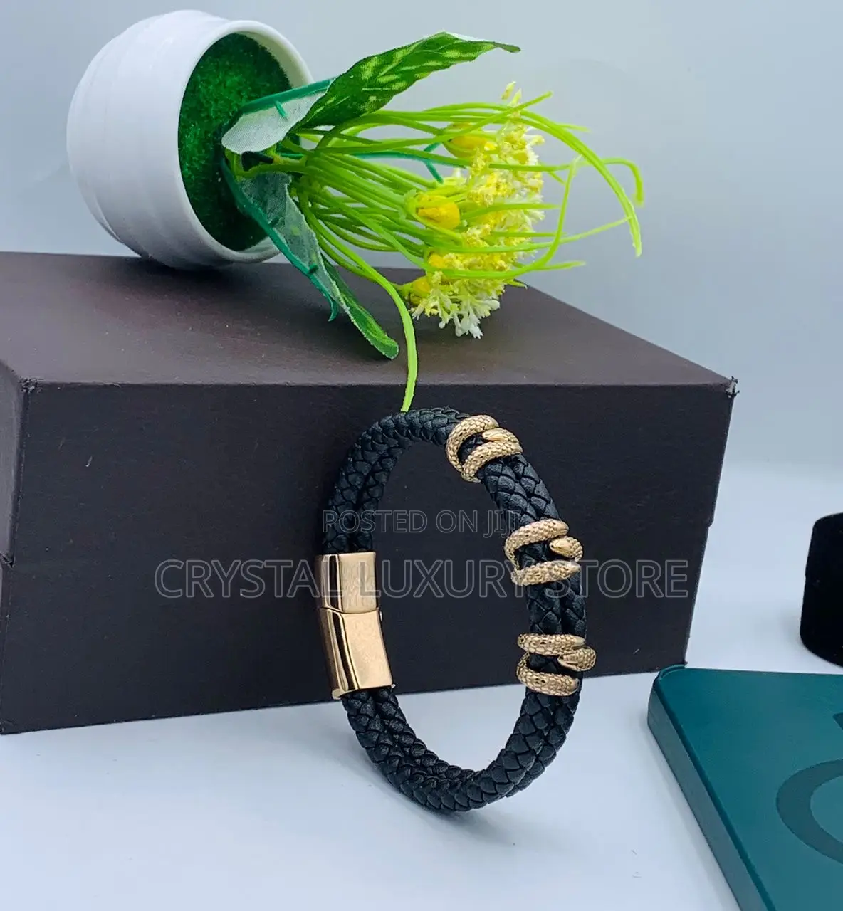 High Quality Luxury Men Hand Bangle