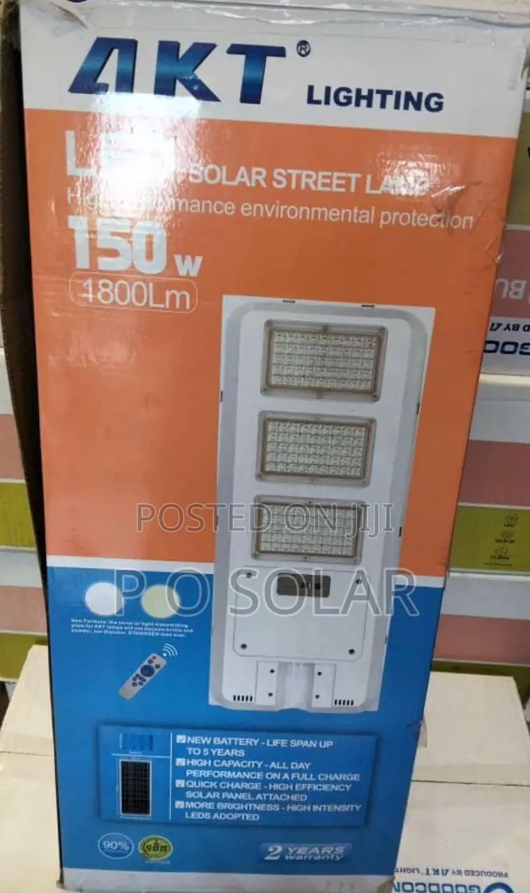 150w Akt Solar Street Lights