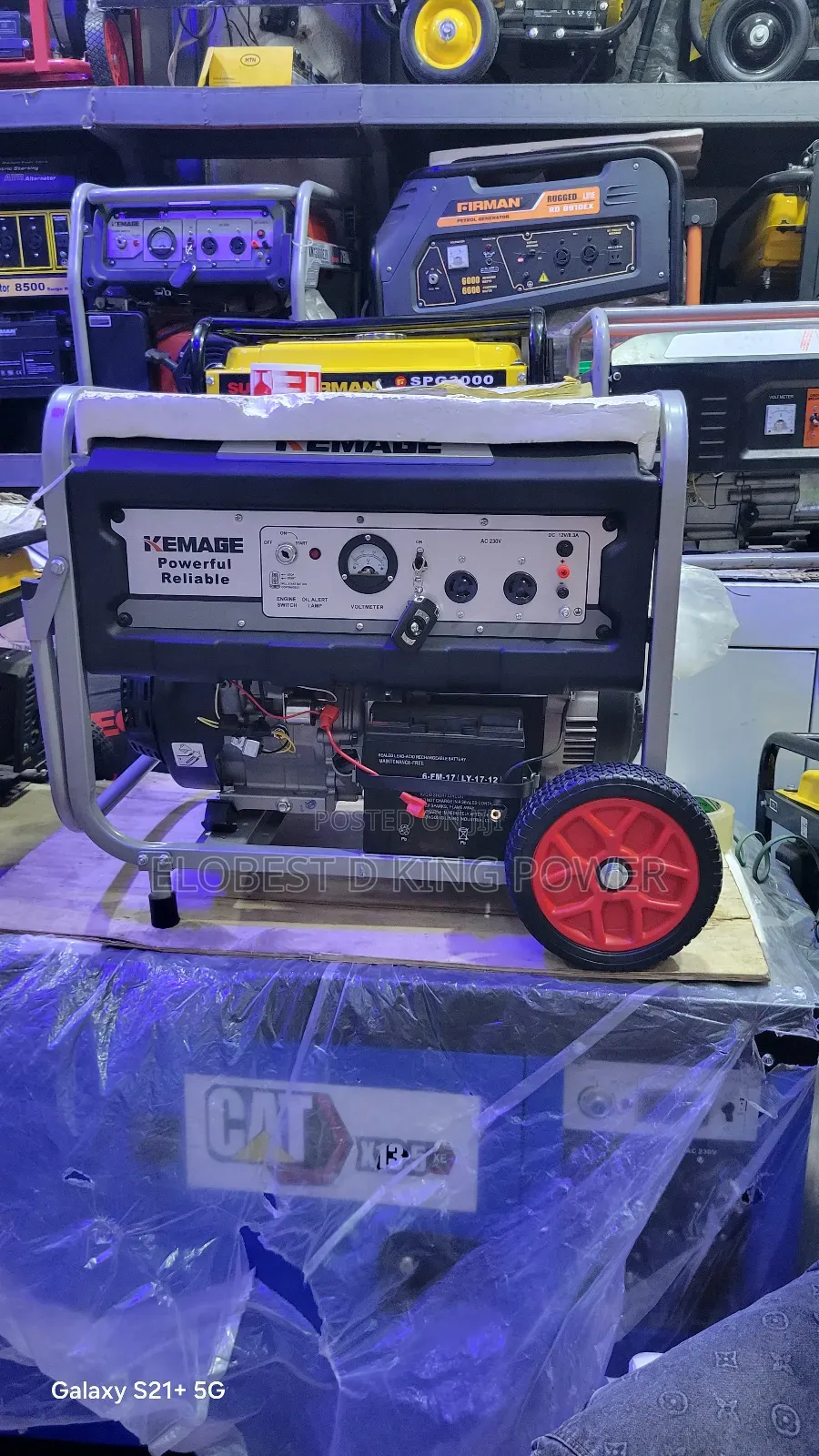 12.5kva Kemage Remote Control Generator 100% Pure Copper.