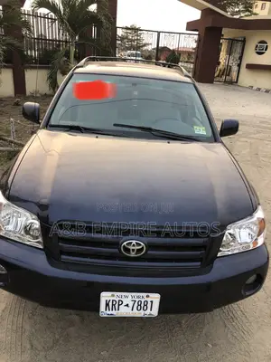 Toyota Highlander 2007 Blue