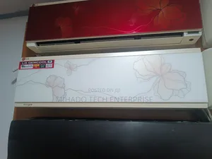 1.5hp LG Air Conditioner, Sleek Glass Design, Low Voltage