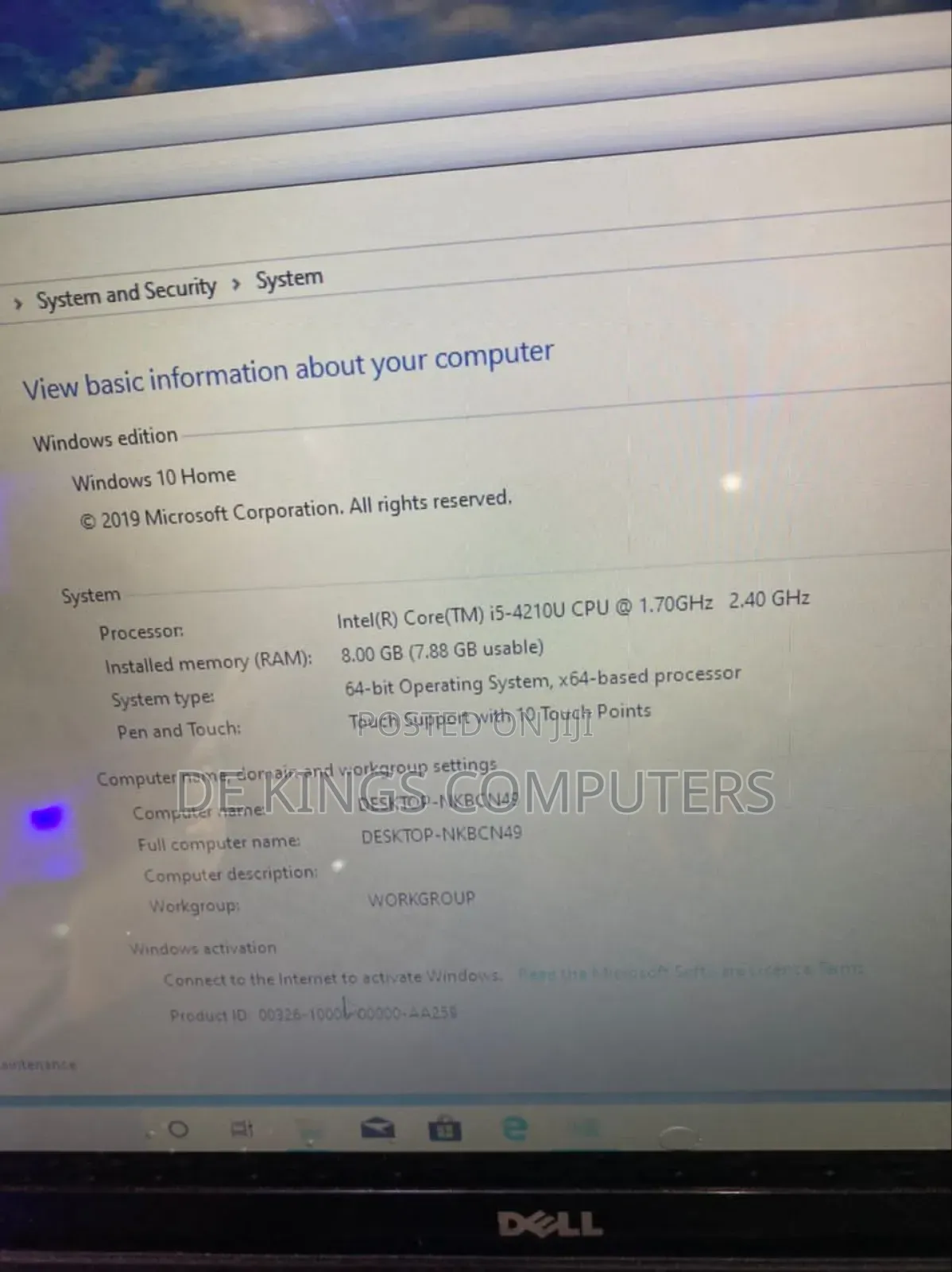 Laptop Dell Inspiron 15 5000 8GB Intel Core i7 SSD 1T