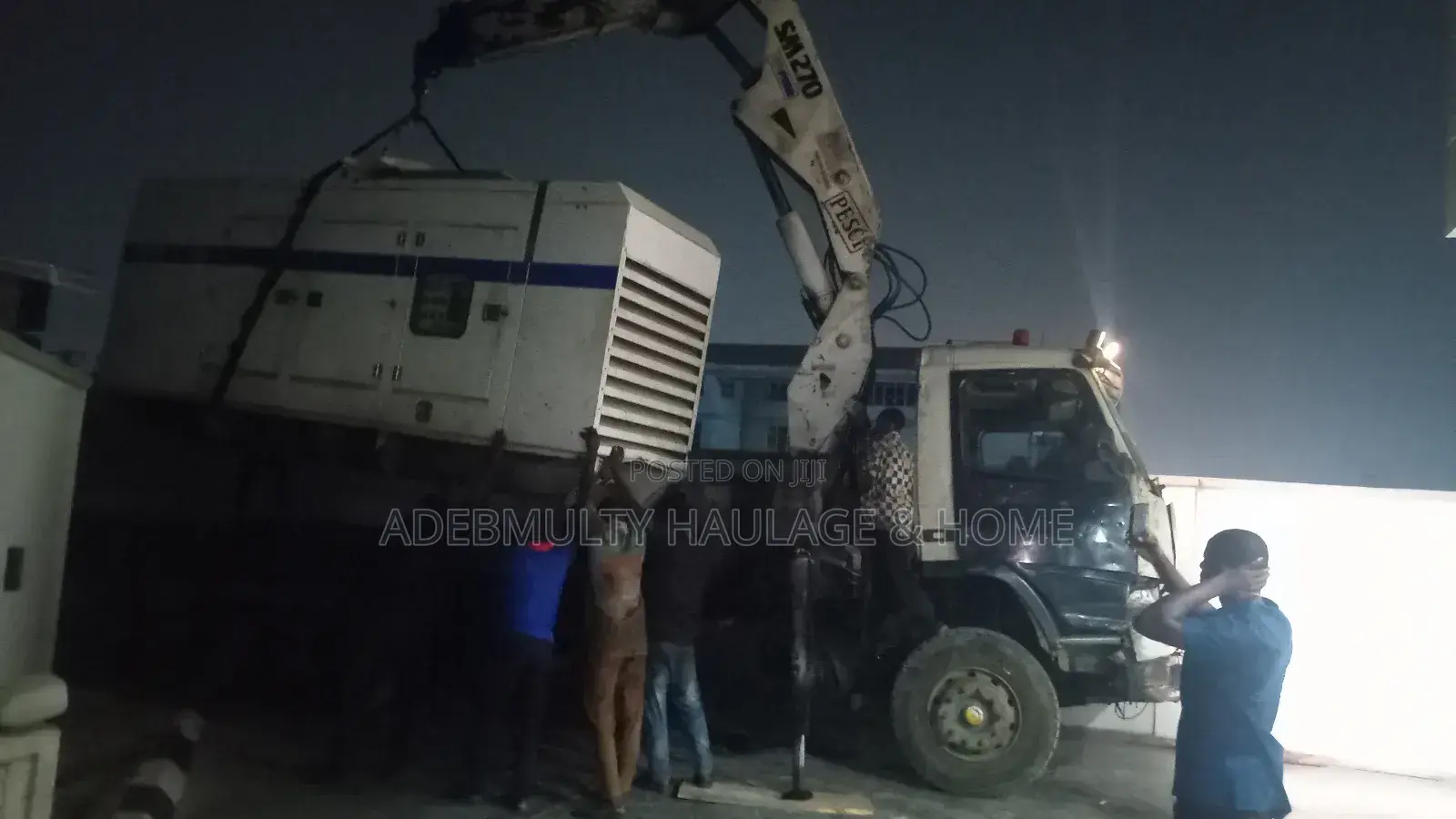 Hiab Crane for Hire, Intra or Interstate on Lekki, Ajah