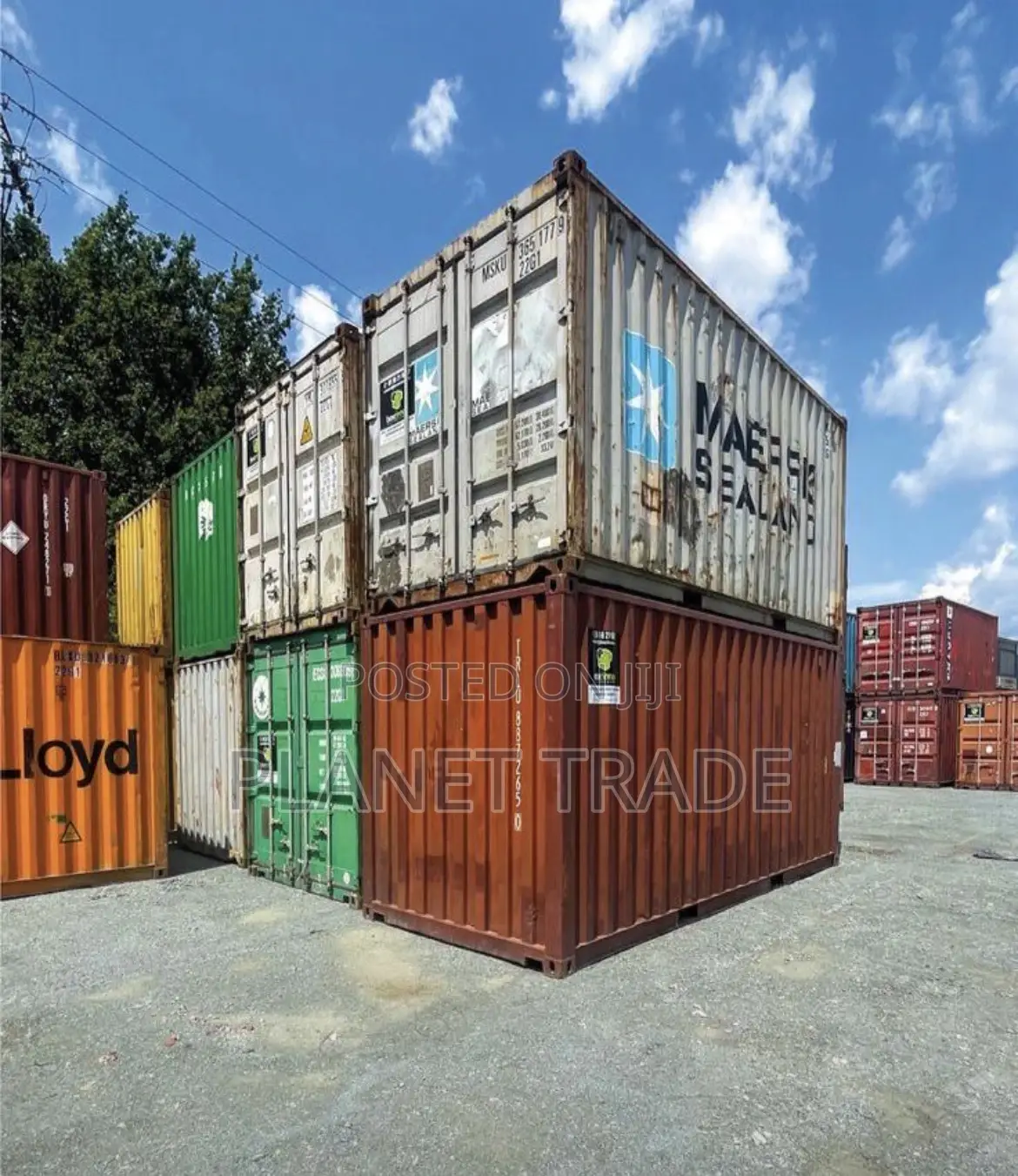20ft Containers Available in Large Quantities
